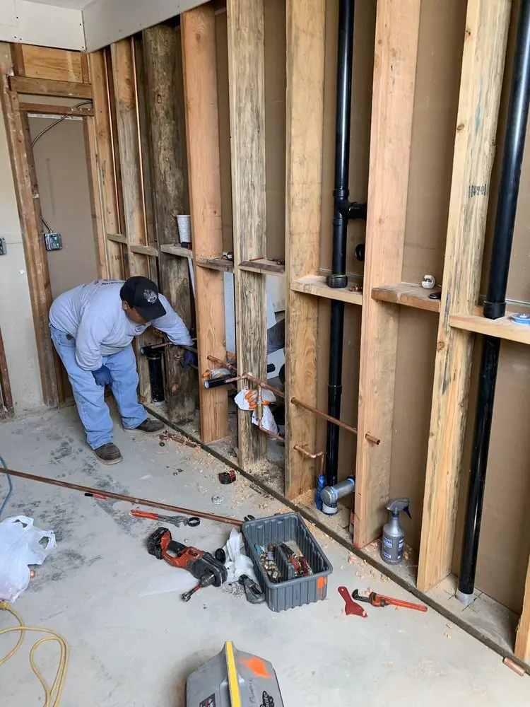 Commercial rough-in plumbing for Gas Line Repair in Mill Run Estates